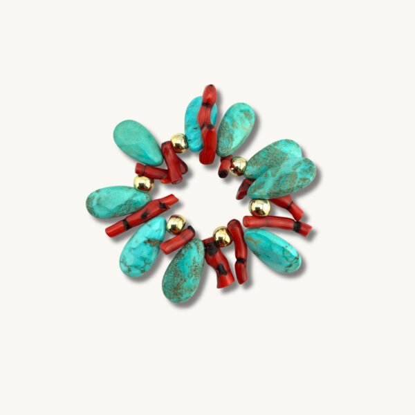 Coralina del Caribe: Turquesa y Fuego