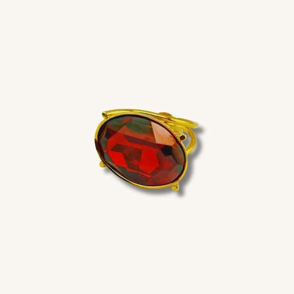 Anillo Ígneo Ámbar Soberano