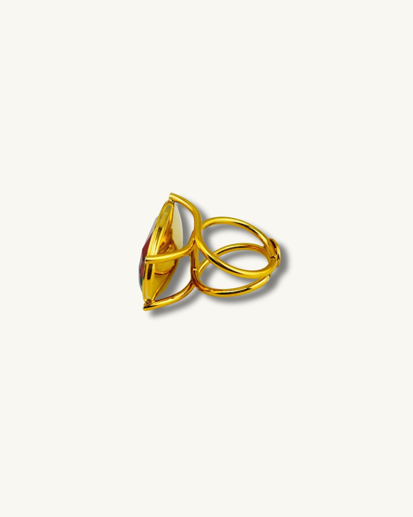 Anillo Ígneo Ámbar Soberano - Imagen 3